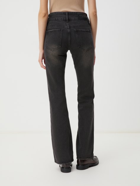 Женские джинсы клеш MAISON DAVID, Артикул 23c100/KF056-2, темно-серый | 3836545. Ракурс 4