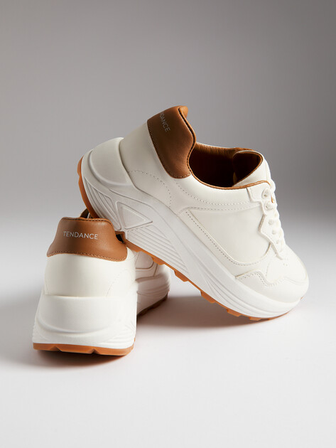 Женские кроссовки TENDANCE, Артикул HC21398-10, молочно-белый | 3838378. Ракурс 6