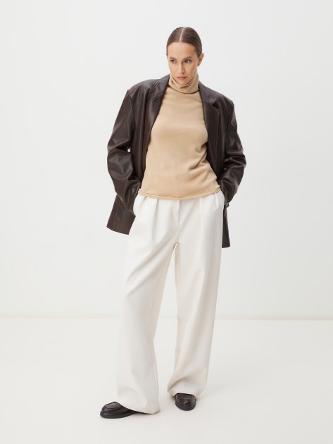 Женская водолазка MAISON DAVID, Артикул NZ2806, пшеничный | 3839221. Ракурс 2