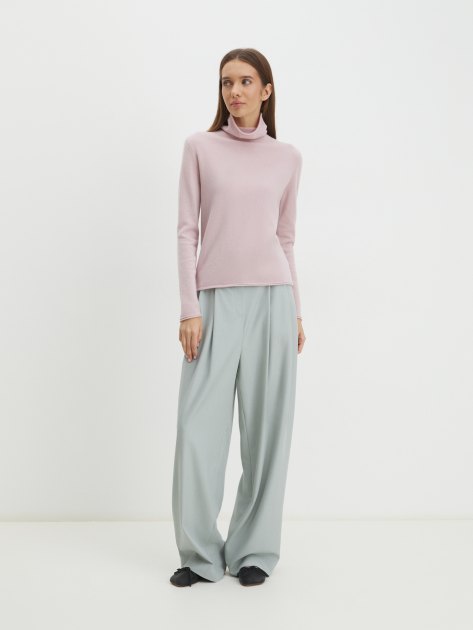 Женская водолазка MAISON DAVID, Артикул NZ2806, розовый | 3839225. Ракурс 2