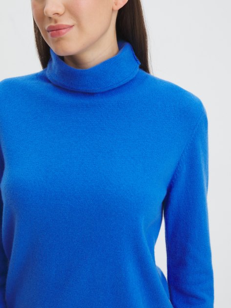 Женская водолазка MAISON DAVID, Артикул NZ2806, васильковый | 3839227. Ракурс 3