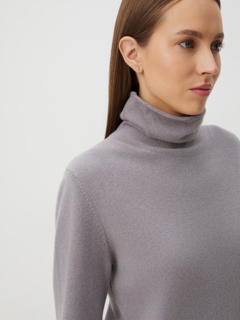 Женская водолазка MAISON DAVID, Артикул NZ2806, серый | 3839231. Ракурс 3