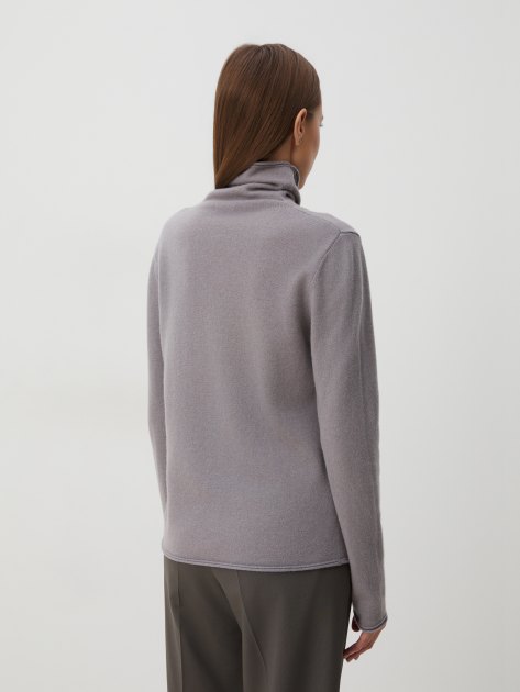 Женская водолазка MAISON DAVID, Артикул NZ2806, серый | 3839231. Ракурс 4