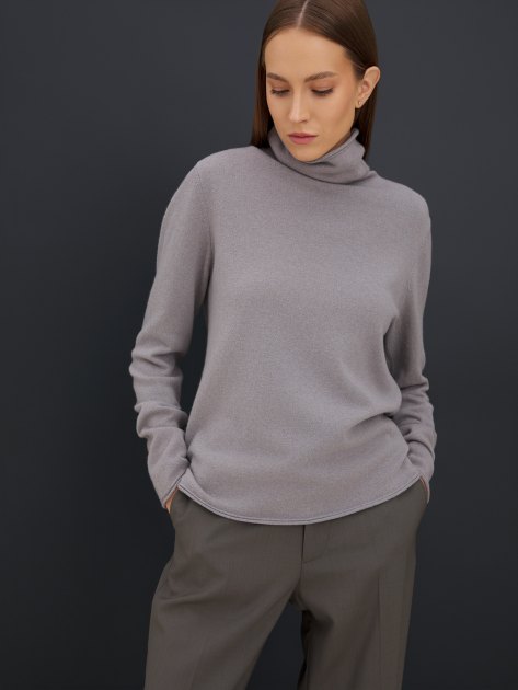 Женская водолазка MAISON DAVID, Артикул NZ2806, серый | 3839231. Ракурс 5