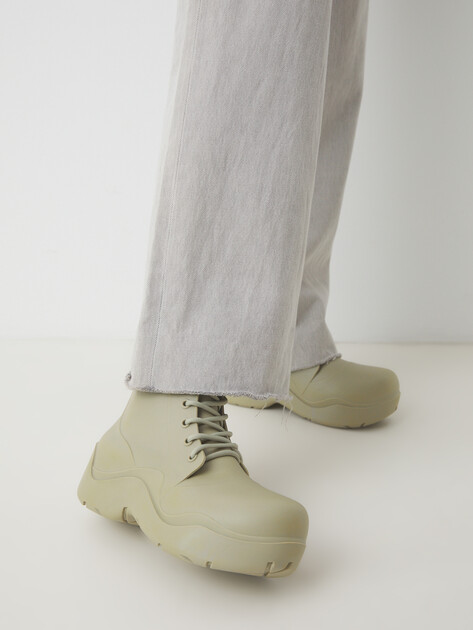 Женские резиновые ботинки TENDANCE, Артикул HC0302-1, светло-зеленый | 3840270. Ракурс 2