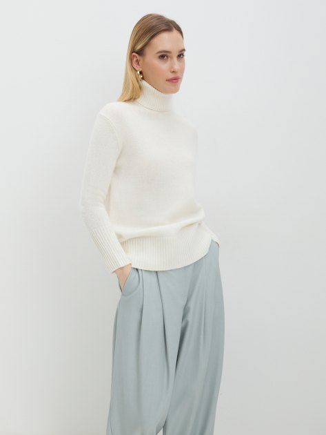 Женский свитер MAISON DAVID, Артикул MLY2303, молочно-белый | 3841752. Ракурс 5