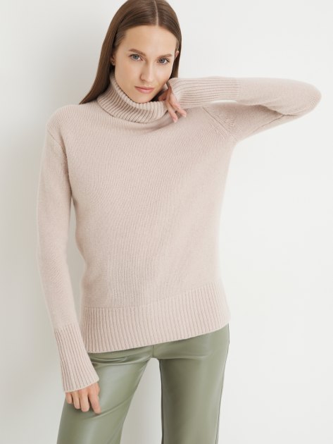 Женский свитер MAISON DAVID, Артикул MLY2303, розово-бежевый | 3841753. Ракурс 5