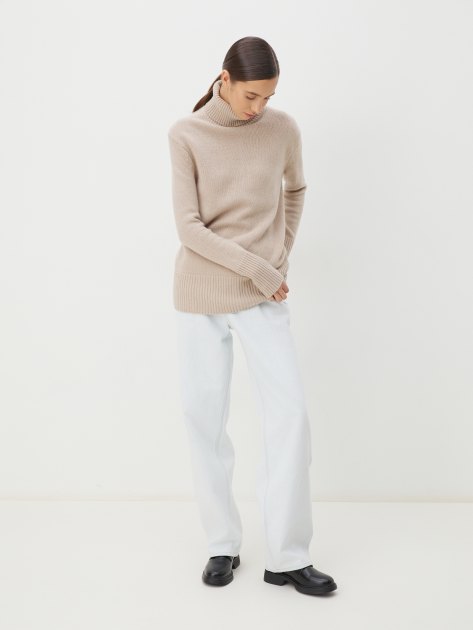 Женский свитер MAISON DAVID, Артикул MLY2303, серо-бежевый | 3841754. Ракурс 2