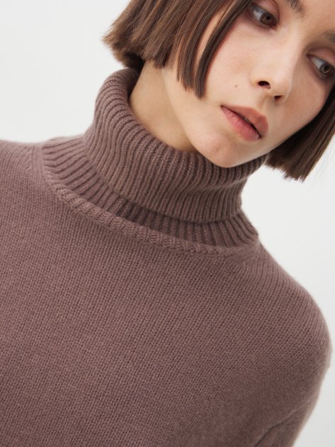 Женский свитер MAISON DAVID, Артикул MLY2303, коричневый | 3841767. Ракурс 3