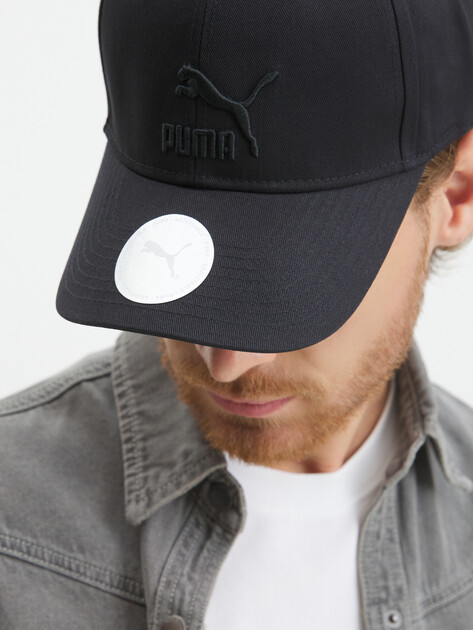 Бейсболка PUMA Archive Logo BB Cap, Артикул 022554, черный | 3842203. Ракурс 3
