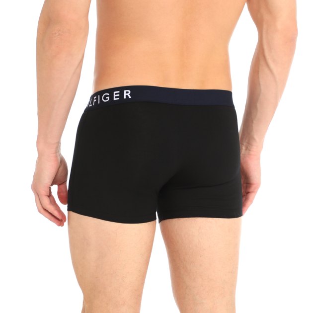Мужские трусы 3 шт. TOMMY HILFIGER 3P TRUNK, Артикул UM0UM01234, черный | 3845152. Ракурс 2