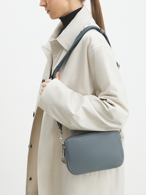 Кросс-боди TENDANCE, Артикул MRH23-058, сине-серый | 3846135. Ракурс 2