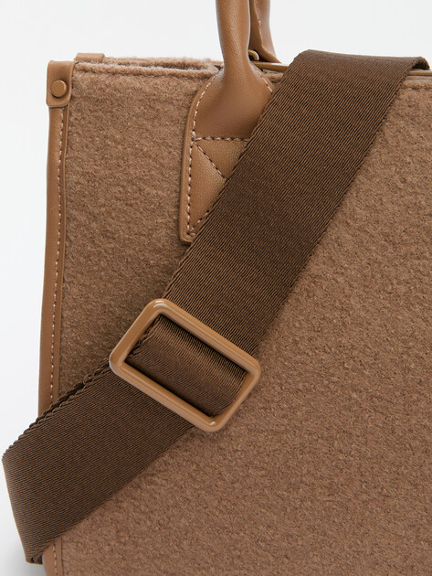 Женский тоут TENDANCE, Артикул MRH23-059, серо-коричневый | 3846184. Ракурс 3