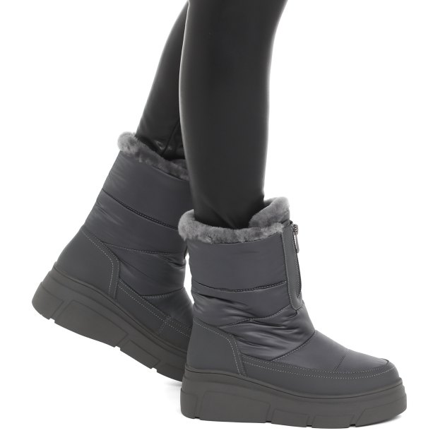 Женские дутики TENDANCE, Артикул AJ1496-7-4, серый | 3847937. Ракурс 4