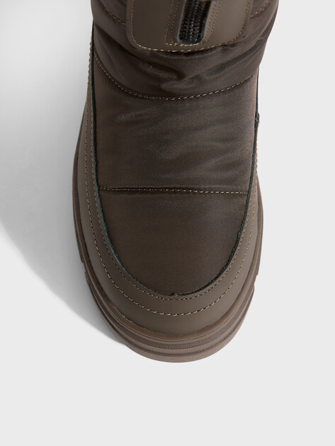 Женские дутики TENDANCE, Артикул AJ1496-7-4, темный хаки | 3847940. Ракурс 4