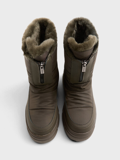 Женские дутики TENDANCE, Артикул AJ1496-7-4, темный хаки | 3847940. Ракурс 5