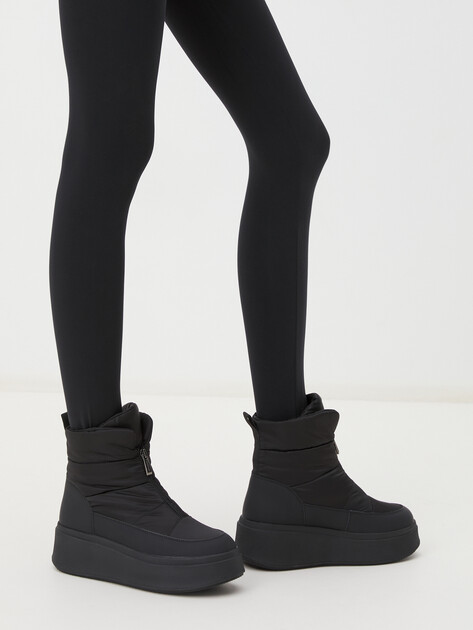 Женские дутики TENDANCE, Артикул AJ1490-5-8, черный | 3847964. Ракурс 2