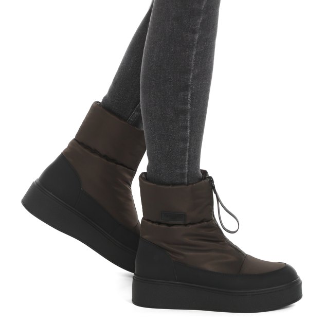 Женские дутики TENDANCE, Артикул AJ1481-6-5, хаки | 3848006. Ракурс 4