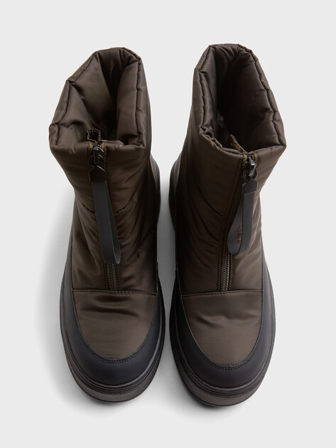 Женские дутики TENDANCE, Артикул AJ1481-6-5, хаки | 3848006. Ракурс 5