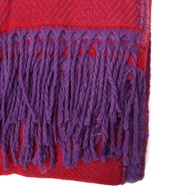 Женский шарф LIU∙JO, Артикул 2F3083T0300, фиолетовый | 3849178. Ракурс 2