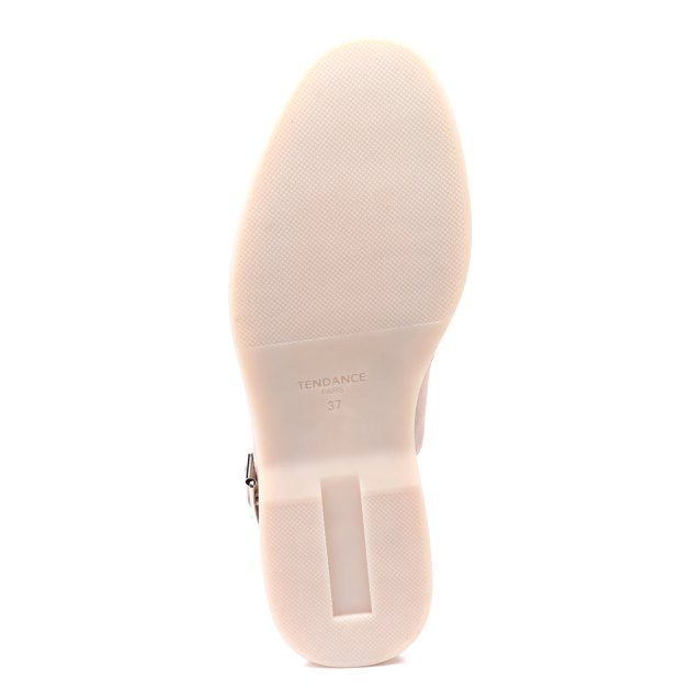 Женские лоферы с открытой пяткой (слинг-бэк) TENDANCE, Артикул YS-2299A-X20, серо-бежевый | 3849822. Ракурс 3