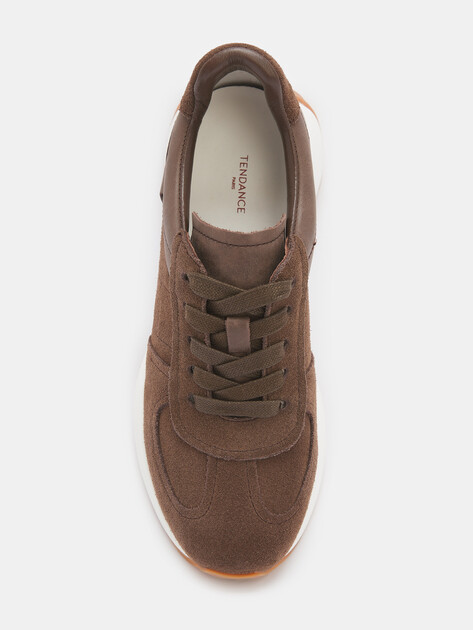 Женские кроссовки TENDANCE, Артикул YS-39010A-19, темно-коричневый | 3849843. Ракурс 5