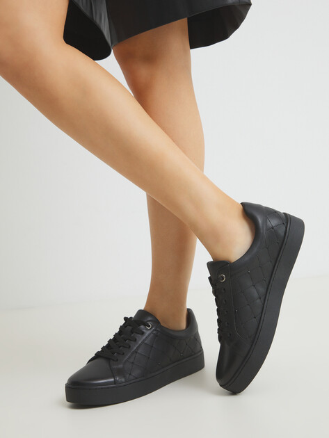 Женские кеды TENDANCE, Артикул HC2129-37, черный | 3850923. Ракурс 2