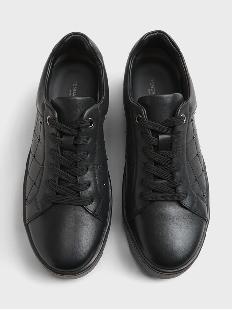 Женские кеды TENDANCE, Артикул HC2129-37, черный | 3850923. Ракурс 5