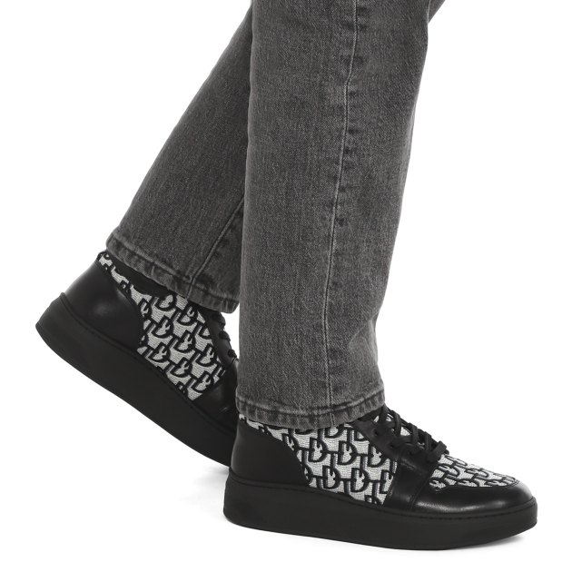 Женские высокие кеды TENDANCE, Артикул HC2137-47, черный | 3850954. Ракурс 3