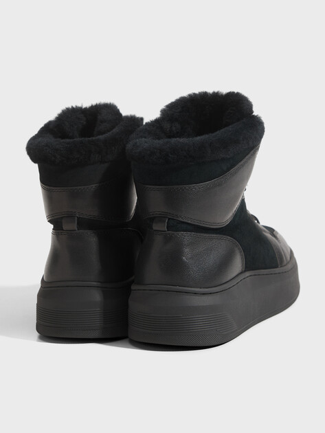 Женские высокие кеды TENDANCE, Артикул HC2137-47, черный | 3850956. Ракурс 6