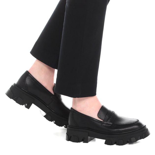 Женские лоферы TENDANCE, Артикул HC19007-24, черный | 3851000. Ракурс 4