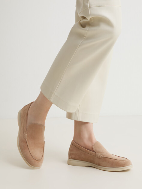 Женские лоферы TENDANCE, Артикул YS-2299-X01A-S, бежевый | 3851513. Ракурс 2