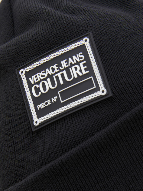 Женская шапка VERSACE JEANS COUTURE, Артикул 75YAZK44, черный | 3851833. Ракурс 3 Женская шапка VERSACE JEANS COUTURE, Артикул 75YAZK44, черный | 3851833. Ракурс 3