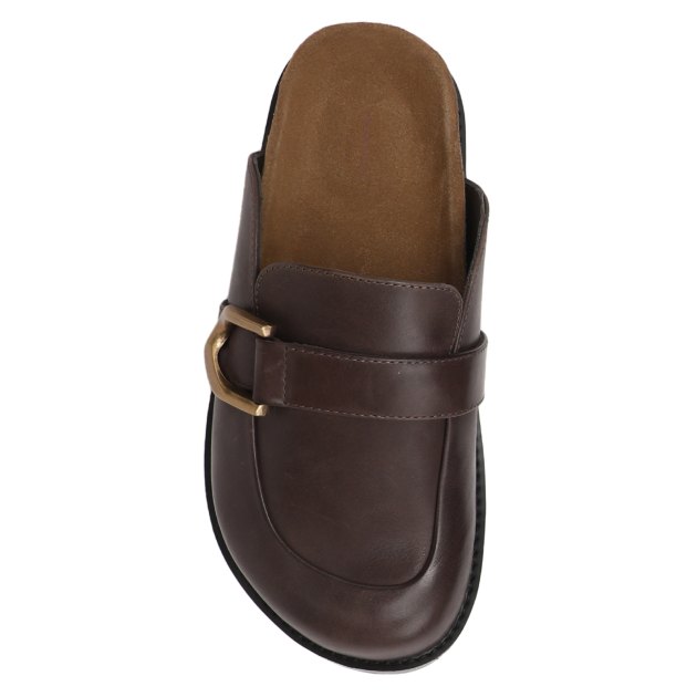 Женские шлепанцы TENDANCE, Артикул HC9115-3, темно-коричневый | 3852467. Ракурс 2