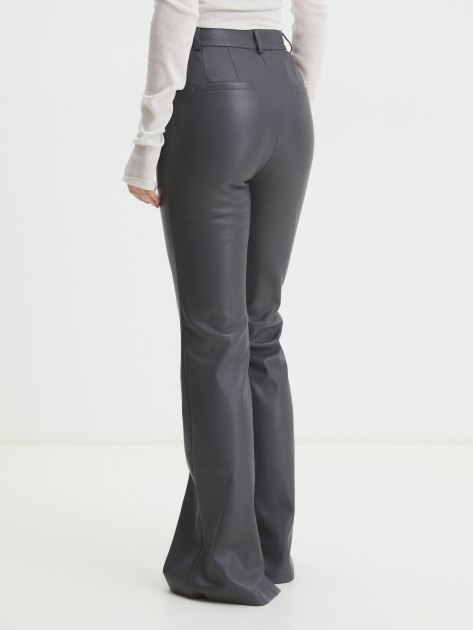 Женские брюки клеш CALZETTI KATHERINE, Артикул KATHERINE, темно-серый | 3852711. Ракурс 4