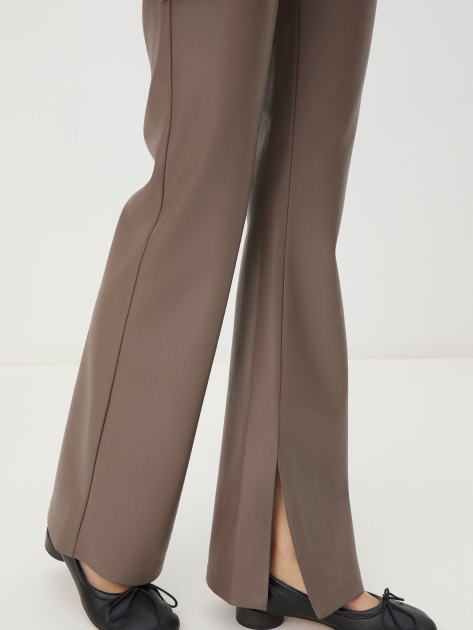 Женские брюки клеш CALZETTI KATHERINE, Артикул KATHERINE, серо-коричневый | 3852732. Ракурс 3