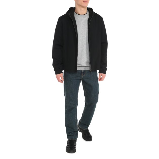 Мужская ветровка MAISON DAVID, Артикул MLY23-101M, черный | 3860032. Ракурс 7