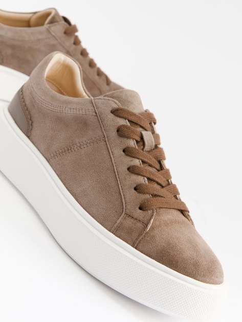 Женские кеды TENDANCE, Артикул SX9478-12, серо-коричневый | 3860444. Ракурс 6