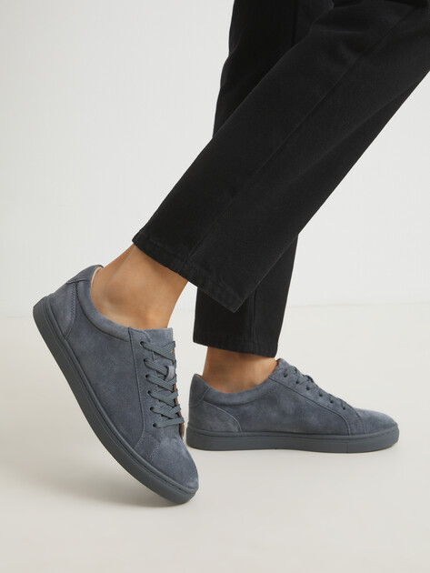 Женские кеды TENDANCE, Артикул SX8863-05, серо-синий | 3860459. Ракурс 2