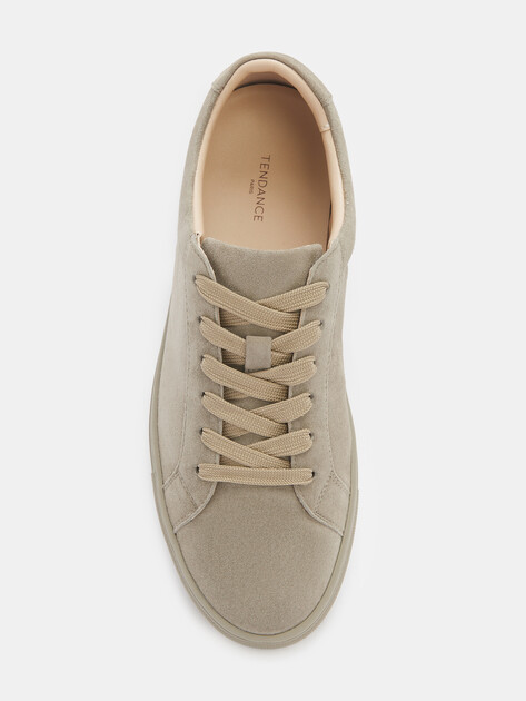 Женские кеды TENDANCE, Артикул SX8863-05, зеленовато-серый | 3860462. Ракурс 5