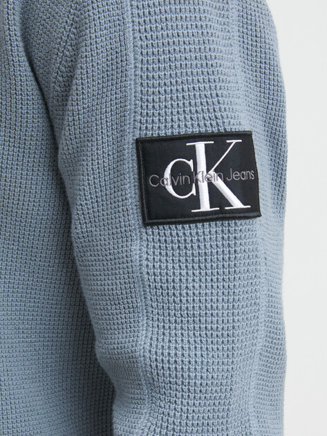 Мужской джемпер CALVIN KLEIN MAGLIA, Артикул J323177, серый | 3861183. Ракурс 3