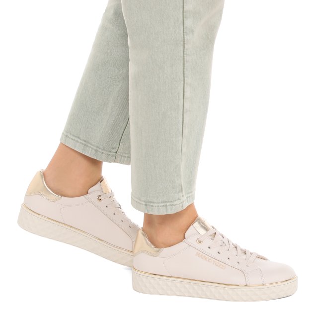 Женские кеды MARCO TOZZI AGO, Артикул 2-2-23705-41, бежевый | 3866638. Ракурс 4 Женские кеды MARCO TOZZI AGO, Артикул 2-2-23705-41, бежевый | 3866638. Ракурс 4