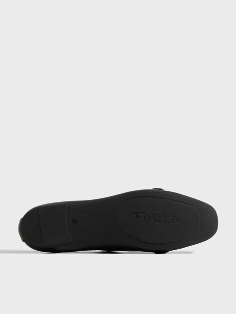 Женские балетки FURLA FURLA FLOW, Артикул YH46FOW, черный | 3870336. Ракурс 7
