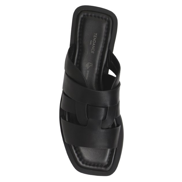 Женские шлепанцы TENDANCE, Артикул YS-9507L-X36, черный | 3877381. Ракурс 2