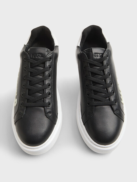 Женские кеды KARL LAGERFELD, Артикул KL62210(K), черный | 3879974. Ракурс 5