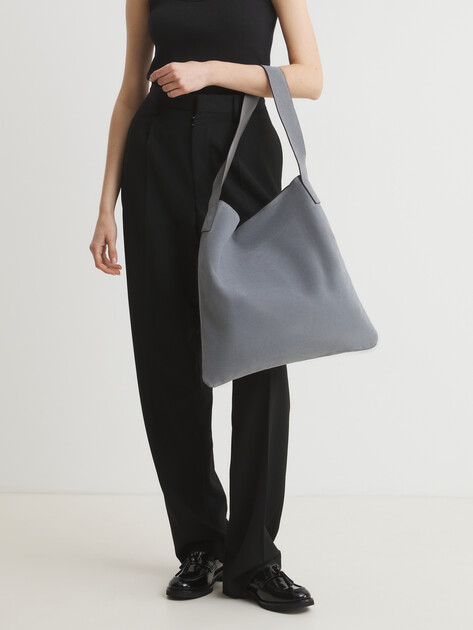 Женский шоппер TENDANCE, Артикул MRH23-079, серый | 3882284. Ракурс 2 Женский шоппер TENDANCE, Артикул MRH23-079, серый | 3882284. Ракурс 2