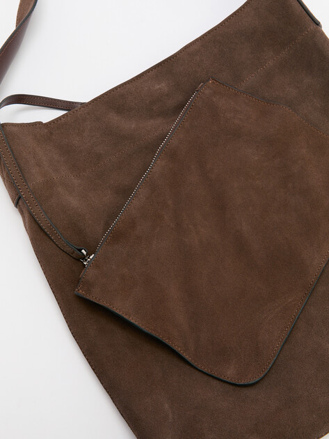 Женский шоппер TENDANCE, Артикул MRH23-079, шоколадный | 3882287. Ракурс 3