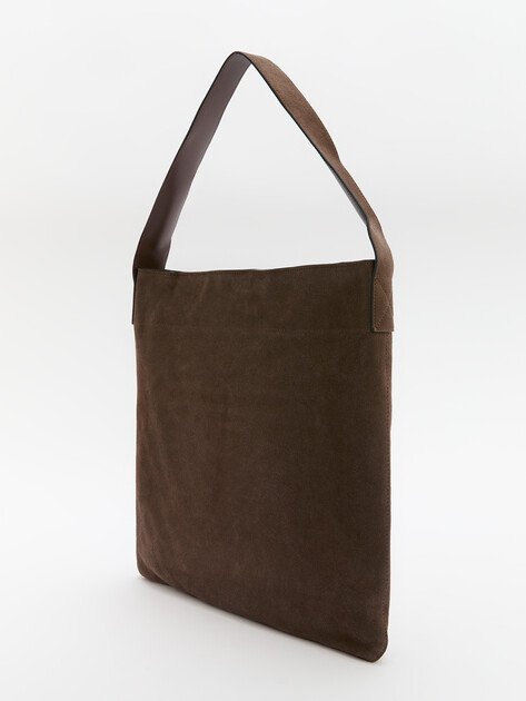 Женский шоппер TENDANCE, Артикул MRH23-079, шоколадный | 3882287. Ракурс 4