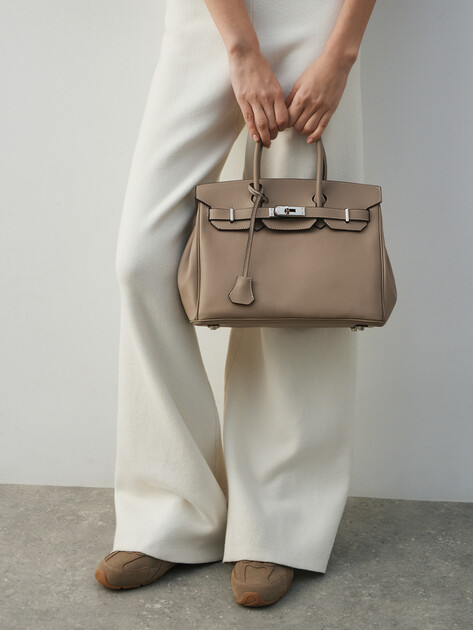 Женский тоут TENDANCE, Артикул MRH23-097M, серо-бежевый | 3882316. Ракурс 7