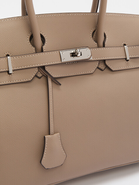 Женский тоут TENDANCE, Артикул MRH23-097M, серо-бежевый | 3882316. Ракурс 4